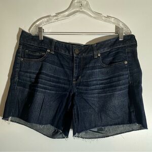 American Eagle women’s cut off Jean shorts stretch size 16